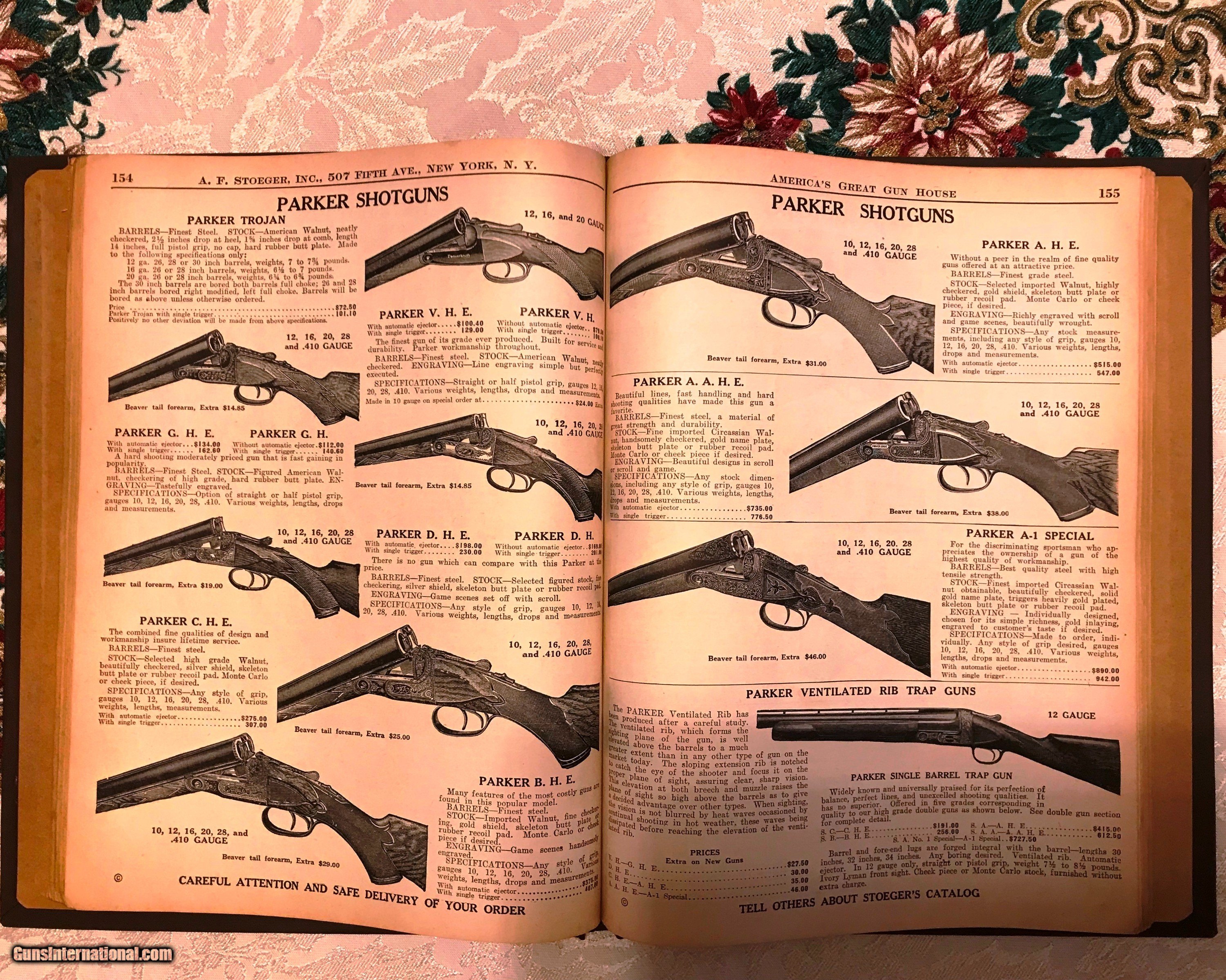 ORIGINAL STOEGER'S GUN CATALOG NO 30 (1938) + Postage 6.oo