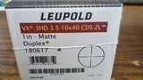 Leupold Scope VX 3HD3.5 10X40CDS ZLSealed NIB