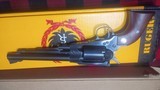 LNIB Ruger old army blued 7.5 inch 44 45 cal cap and ball revolver fitted 45 colt Howell conv. cyl. available - 3 of 7