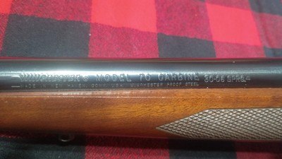 Winchester model 70 lightweight Rare Carbine 20 - Image 5 of 13