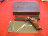 Colt Woodsman Match Target 3rd Gen 4.5" with box .22LR - 1 of 6