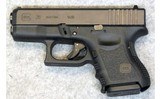 Glock ~ 26 Gen 3 ~ 9 mm Luger. - 2 of 2