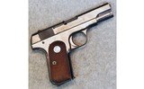 Colt ~ Model 1908 Pocket Hammerless ~ .380 ACP.