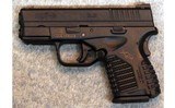 Springfield Armory USA ~ XDS-9 ~ 9 mm Luger. - 2 of 2