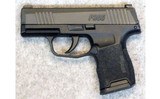 SIG Sauer ~ P365 ~ 9 mm Luger. - 2 of 2