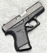 Glock ~ 43 ~ 9 mm Luger. - 1 of 2 Glock ~ 43 ~ 9 mm Luger. - 1 of 2