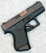 Glock ~ 43 ~ 9 mm Luger. - Image 1 of 2