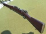VG cond. 1903 Springfield, late WWI production with
9-18 barrel date and fully cartouched finger groove stock - 6 of 12