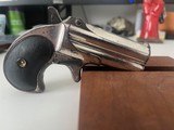 19th century Original Remington derringer with original bullets - 6 of 11