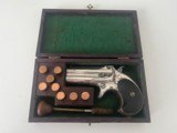 19th century Original Remington derringer with original bullets