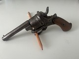 Belgian two breechloading revolvers. Pin-fire. Circa 1850-1890. Length 16-26 cm - 13 of 14