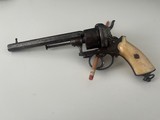 Belgian two breechloading revolvers. Pin-fire. Circa 1850-1890. Length 16-26 cm - 6 of 14