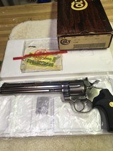 Colt Python 8 in E Nick / Coltguard w/box - 1 of 9