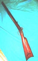 Custom made Mountain Rifle in 55 caliber percussion
- 2 of 3