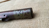 FINE ANTIQUE SOUTHERN FULLSTOCK BLACK POWDER RIFLE CURLY TIGER MAPLE PEWTER NOSE INLAY BEARDEN ATTRIB TENNESSEE KENTUCKY LONGRIFLE MUZZLELOADER - 4 of 15