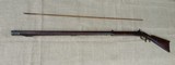 FINE ANTIQUE SOUTHERN FULLSTOCK BLACK POWDER RIFLE CURLY TIGER MAPLE PEWTER NOSE INLAY BEARDEN ATTRIB TENNESSEE KENTUCKY LONGRIFLE MUZZLELOADER - 2 of 15