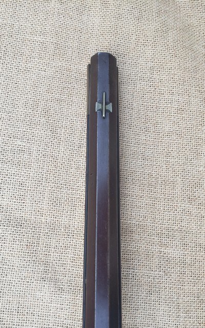 ANTIQUE INCISE CARVED .45 FULLSTOCK BLACK POWDER MUZZLELOADER READING / BERKS COUNTY (?) PENNSYLVANIA KENTUCKY LONGRIFLE RIFLE - Image 13 of 15