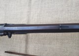 ANTIQUE INCISE CARVED .45 FULLSTOCK BLACK POWDER MUZZLELOADER READING / BERKS COUNTY (?) PENNSYLVANIA KENTUCKY LONGRIFLE RIFLE - Image 14 of 15