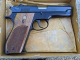 9mm Smith and Wesson Pistol Early Model Like New - 2 of 4