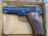 9mm Smith and Wesson Pistol Early Model Like New - 3 of 4