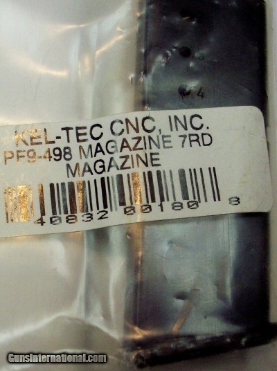 Kel Tec PF-97 Rd. Mag. 9mm. Cal. - Image 2 of 2