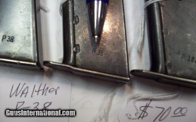 Walther & Mauser P-38 mags. - Image 2 of 3