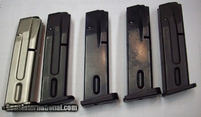 Beretta Model 84
.380 Cal. Mags. 10 shot