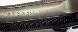 1912 Dated Erfurt Military Luger - 3 of 3