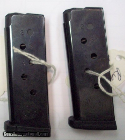 Ruger LCP .380 mags
