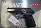 Sig Sauer P 230. 380 Cal. - 2 of 2
