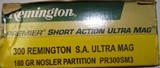 300 Remington SA Ultra Mag. Ammo - 1 of 2