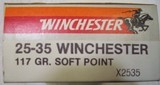Winchester 25-35 117 grain Soft Point Ammo - 2 of 2