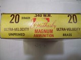 .340 Weatherby MAGNUM Ammo - 2 of 3