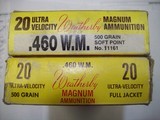 Weatherby .460
MAGNUM ammo - 2 of 2