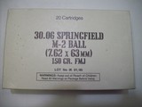 Springfield
30.06 M-2 Ball - 1 of 2