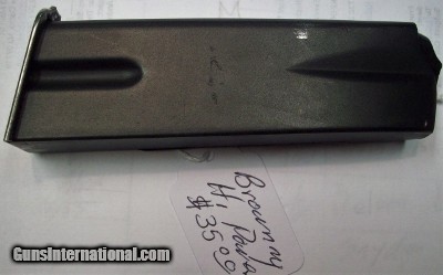 Browning Hi Power mag.