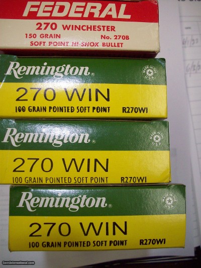 270 Winchester ammo