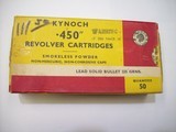 KYNOCH .450 Revolver Cartridges