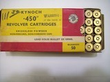 KYNOCH .450 Revolver Cartridges - 3 of 3