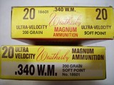 .340 Weatherby Magnum ammo - 2 of 3