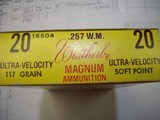 Weatherby .257 Ammo - 1 of 2