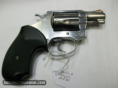 Smith & Wesson Model 60 .38 Spl. Cal.