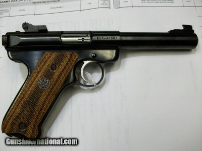 Ruger MK ll
.22 Cal.