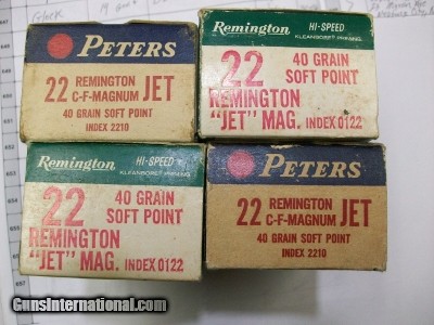 22 Remington JET Mag.