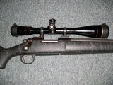 Remington 700 Custom rifle 22BR Cal. - 4 of 8