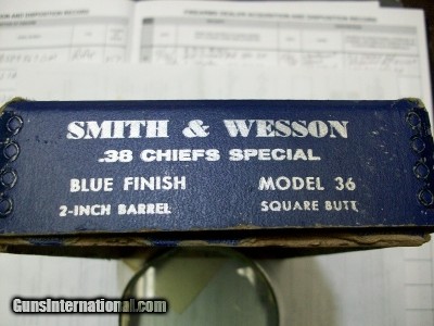 Smith & WessonMod. 36 - Image 4 of 6