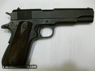 Colt 1911A
(Mfg. 1943)