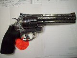 Colt Anaconda ENGRAVED .44 MAGNUM - 1 of 6