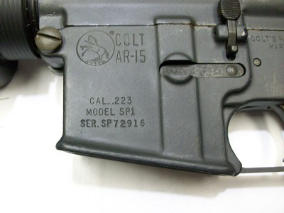 Colt Pre Ban AR 15.223Cal. - Image 5 of 8