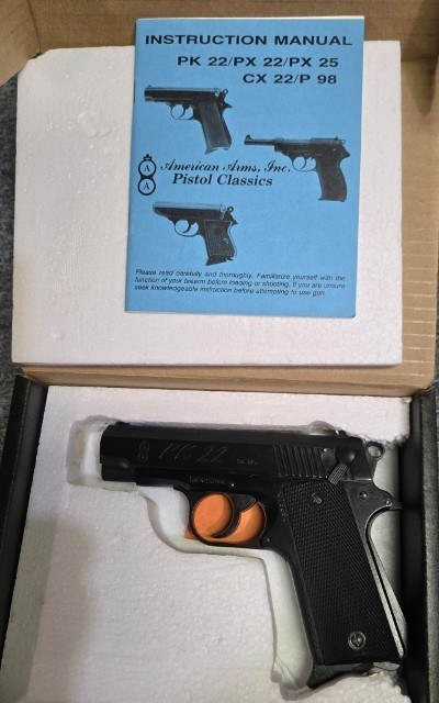 American Arms PK 22 Made in Germany.